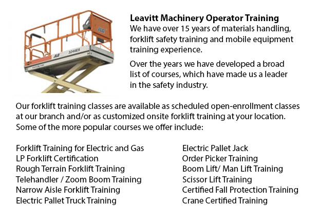 Alberta Scissor Lift Operator Certification